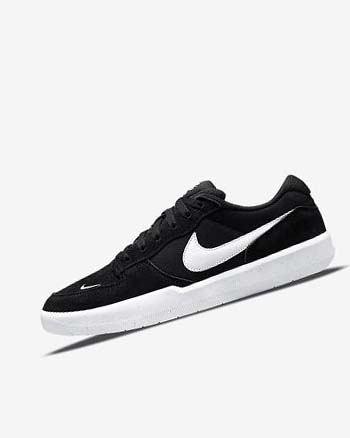 Nike SB Force 58 Negros Negros Blancos | MX 3071